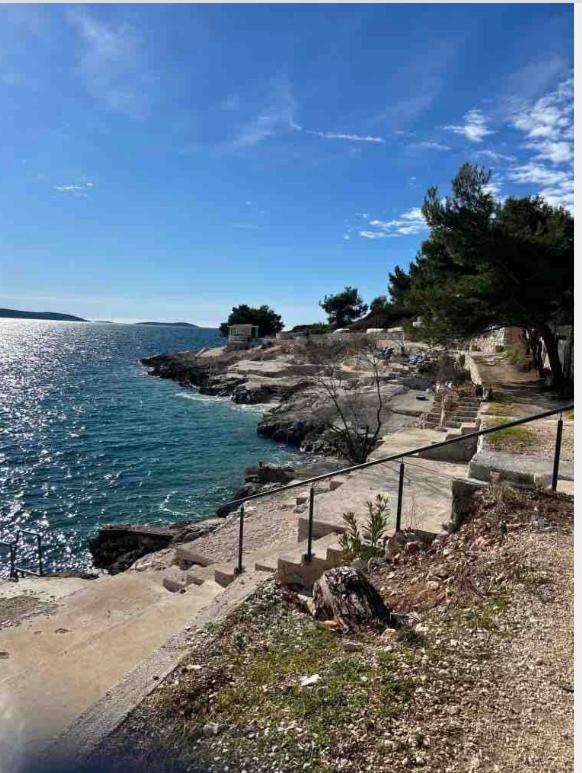 Trogir Ciovo Big Seaview Apartment Near The Sea Kültér fotó